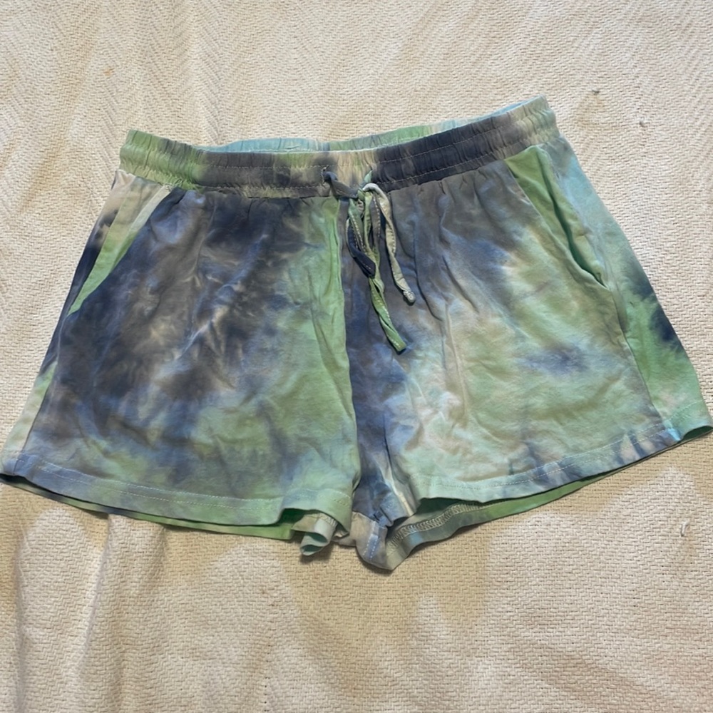 Tie dye shorts